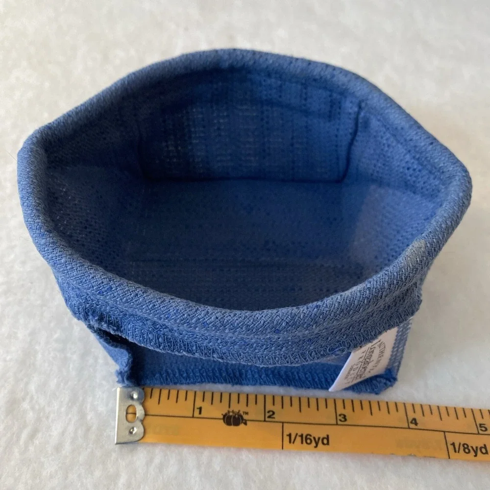 Longaberger Tarragon Booking Basket Fabric‎ Liner Cornflower Blue